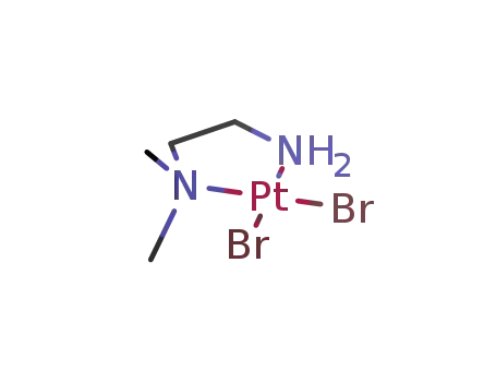 Molecular Structure of 52241-19-7 (platinum(2+) dibromide N,N-dimethylethane-1,2-diamine (1:1))