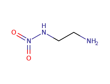 Molecular Structure of 58130-90-8 (N-nitroethylenediamine)