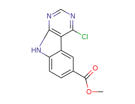메틸 4-클로로-9H-피리미도[4,5-b]인돌-6-카르복실레이트