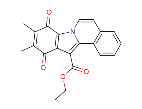 9,10-Dimethyl-8,11-dioxo-8,11-dihydro-indolo[2,1-a]isoquinoline-12-carboxylic acid ethyl ester
