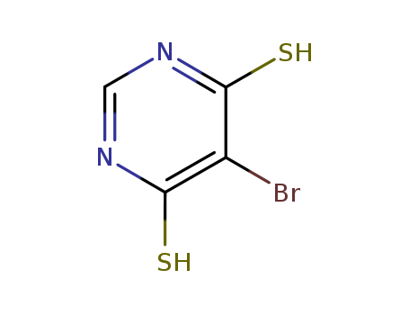 4(3H)-Pyrimidinethione, 5-bromo-6-mercapto- cas  6303-49-7