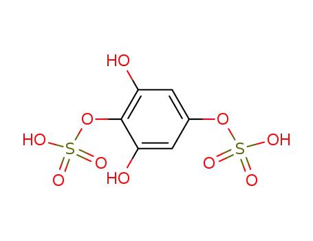 2,6-dihydroxybenzene-1,4-diyl bis(hydrogen sulfate)