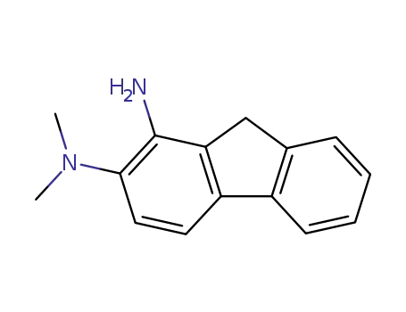 Molecular Structure of 6633-48-3 (N~2~,N~2~-dimethyl-9H-fluorene-1,2-diamine)