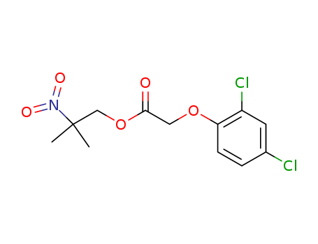 Acetic acid,2-(2,4-dichlorophenoxy)-, 2-methyl-2-nitropropyl ester cas  6319-36-4