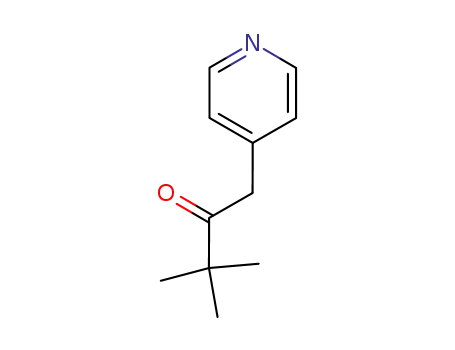 Molecular Structure of 6311-86-0 (3,3-dimethyl-1-(pyridin-4-yl)butan-2-one)
