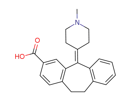 10,11-ジヒドロ-5-(1-メチル-4-ピペリジニリデン)-5H-ジベンゾ[a,d]シクロヘプテン-3-カルボン酸