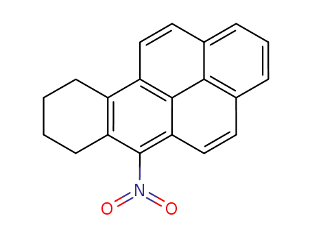 Molecular Structure of 88598-58-7 (6-nitro-7,8,9,10-tetrahydrobenzo[pqr]tetraphene)