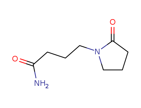 1-Pyrrolidinebutanamide,2-oxo- cas  6739-79-3