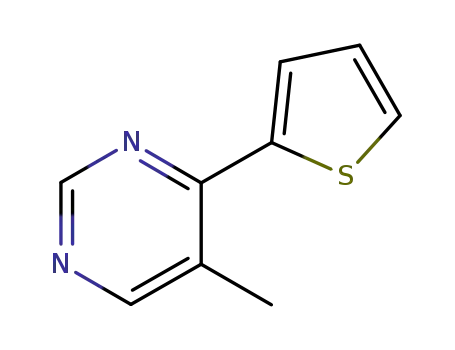 5-methyl-4-thiophen-2-yl-pyrimidine