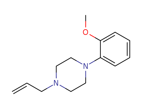Piperazine,1-(2-methoxyphenyl)-4-(2-propen-1-yl)- cas  6322-40-3