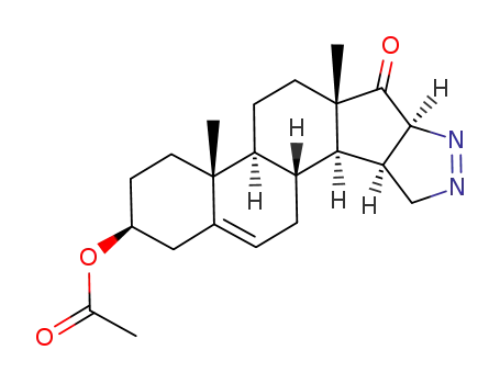 3'-H-androst-5-en-3β-ol-17-one<15β,16β-d>pyrazole acetate