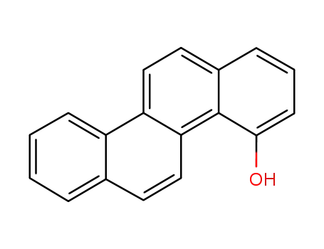 Molecular Structure of 63019-40-9 (4-HYDROXYCHRYSENE)