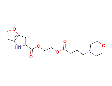 2-(4-morpholinobutanoyloxy)ethyl 4H-furo[3,2-b]pyrrole-5-carboxylate