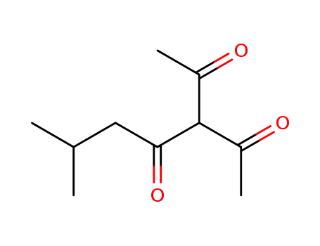 Molecular Structure of 6303-07-7 (3-acetyl-6-methylheptane-2,4-dione)