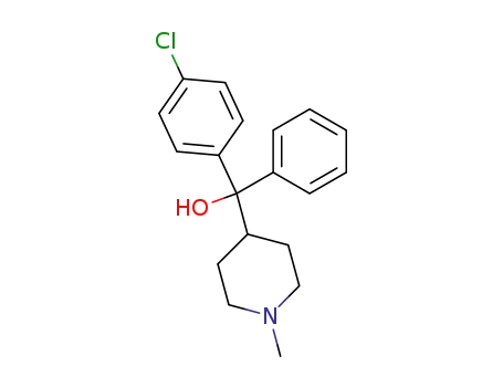 (4-chlorophenyl)(1-methylpiperidin-4-yl)phenylmethanol