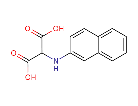 Molecular Structure of 6304-95-6 (2-(naphthalen-2-ylamino)propanedioic acid)