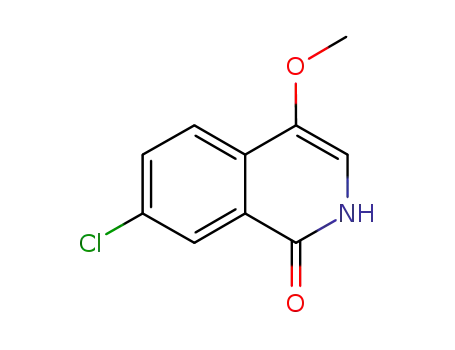 Molecular Structure of 630423-35-7 (7-Chloro-4-Methoxy-1(2H)-...)