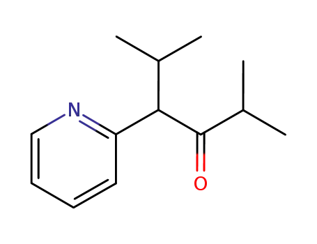 Molecular Structure of 6312-15-8 (2,5-dimethyl-4-(pyridin-2-yl)hexan-3-one)