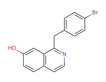 7-Isoquinolinol,1-[(4-bromophenyl)methyl]-