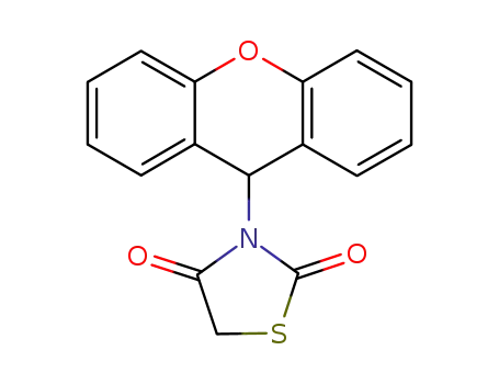 3-(9H-xanthen-9-yl)-1,3-thiazolidine-2,4-dione