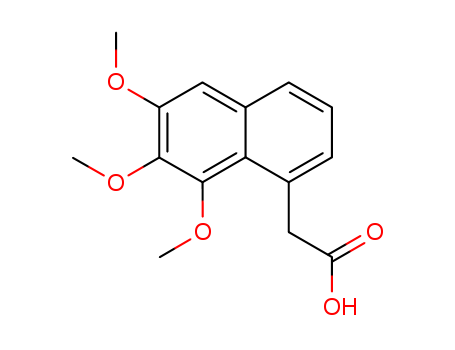 2-(6,7,8-TriMethoxynaphthalen-1-yl)acetic acid