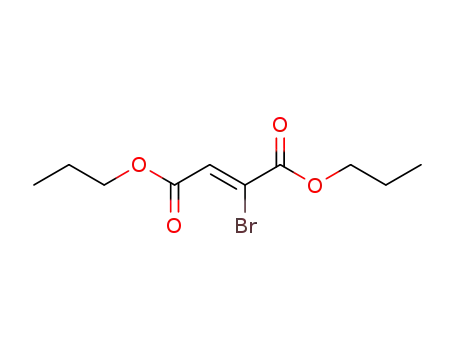 Molecular Structure of 67191-72-4 (dipropyl (2Z)-2-bromobut-2-enedioate)