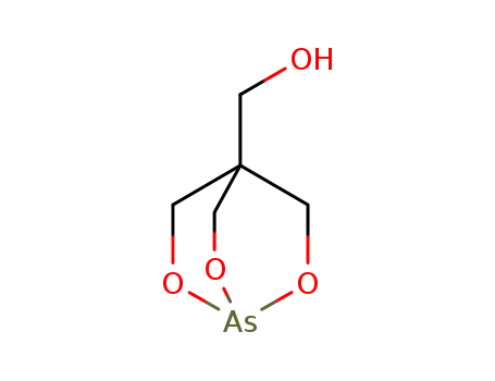 Molecular Structure of 14849-27-5 ((2,6,7-trioxa-1-arsa-bicyclo[2.2.2]oct-4-yl)-methanol)