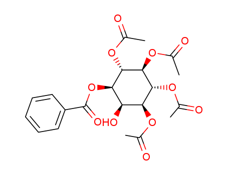 myo-Inositol,1,4,5,6-tetraacetate 3-benzoate (9CI)