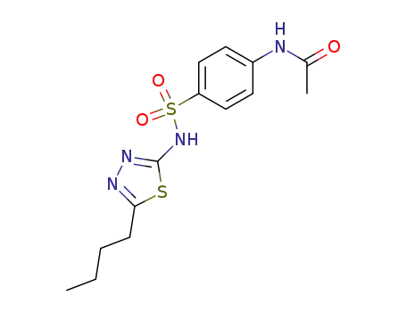 n-{4-[(5-Butyl-1,3,4-thiadiazol-2-yl)sulfamoyl]phenyl}acetamide