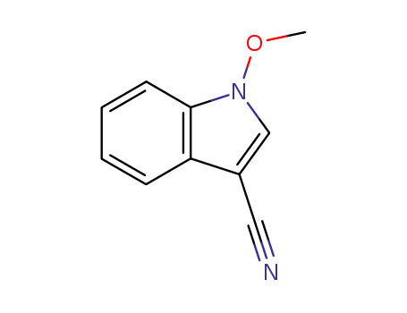1-methoxy-1H-indole-3-carbonitrile