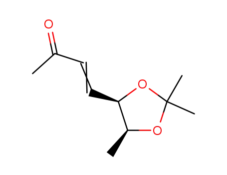 3-Buten-2-one, 4-[(4R,5S)-2,2,5-trimethyl-1,3-dioxolan-4-yl]-