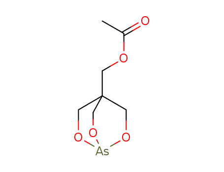 2,6,7-Trioxa-1-arsabicyclo[2.2.2]octane-4-methanol, acetate (ester)