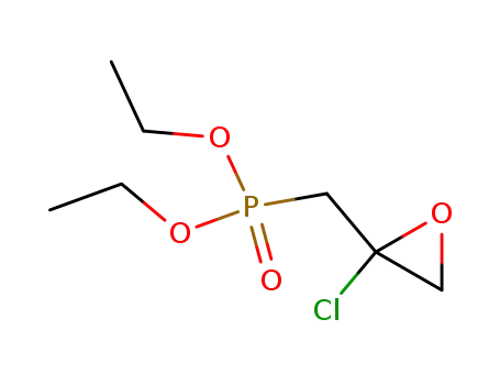 (2-Chloro-oxiranylmethyl)-phosphonic acid diethyl ester