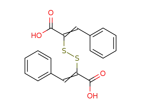 2-Propenoic acid, 2,2'-dithiobis[3-phenyl-