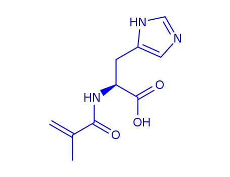 L-Histidine,N-(2-methyl-1-oxo-2-propen-1-yl)-, homopolymer cas  67391-96-2