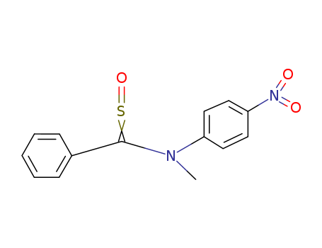 Benzenemethanamine,N-methyl-N-(4-nitrophenyl)-a-sulfinyl- cas  63075-92-3