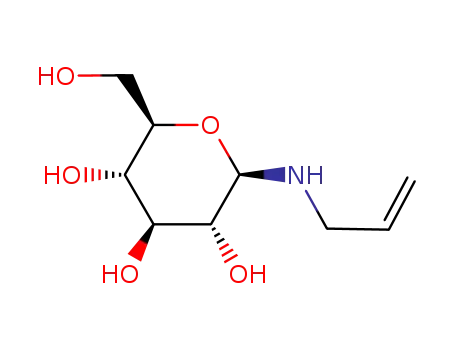 Molecular Structure of 178738-66-4 ((2R,3R,4S,5R,6S)-2-(hydroxymethyl)-6-(prop-2-enylamino)oxane-3,4,5-tri ol)