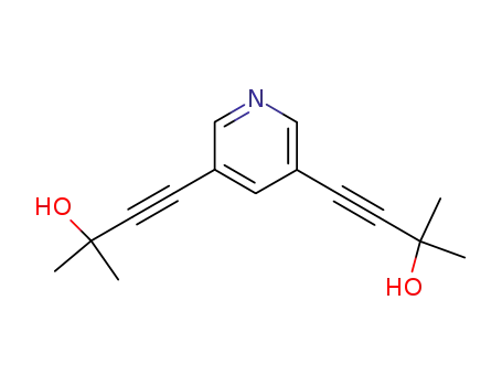 2,2'-dimethyl-4,4'-pyridine-3,5-diyl-bis-but-3-yn-2-ol