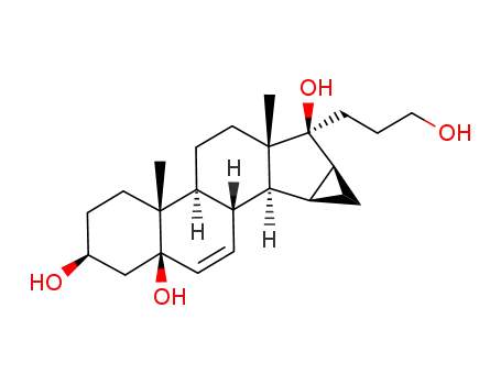 (3S,5R,8R,9S,10R,13S,14S,15S,16S,17S)-17-(3-Hydroxy-propyl)-10,13-dimethyl-1,3,4,8,9,10,11,12,13,14,15,16,17,20-tetradecahydro-2H-cyclopropa[15,16]cyclopenta[a]phenanthrene-3,5,17-triol