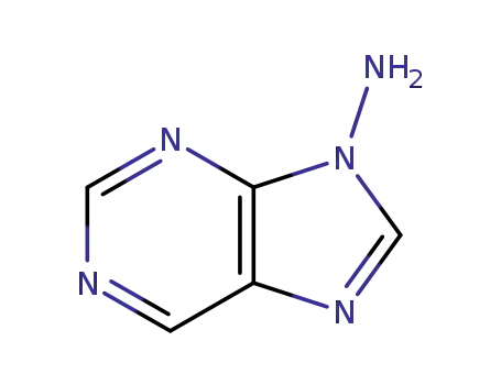 Molecular Structure of 6313-13-9 (9H-Purin-9-amine (9CI))