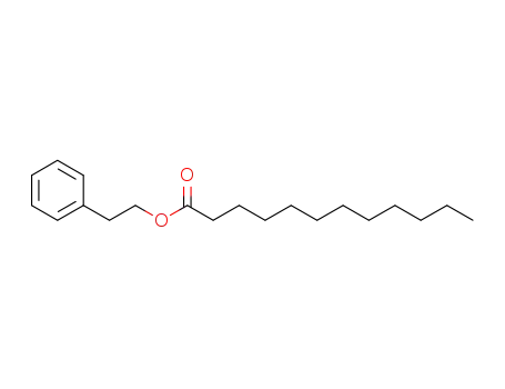 Molecular Structure of 6309-54-2 (2-phenylethyl dodecanoate)