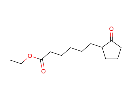 Molecular Structure of 63135-03-5 (ETHYL 6-(2-OXOCYCLOPENTYL)HEXANOATE)