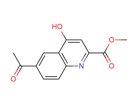 6-아세틸-4-옥소-1,4-디히드로-퀴놀린-2-카르복실산 메틸 에스테르
