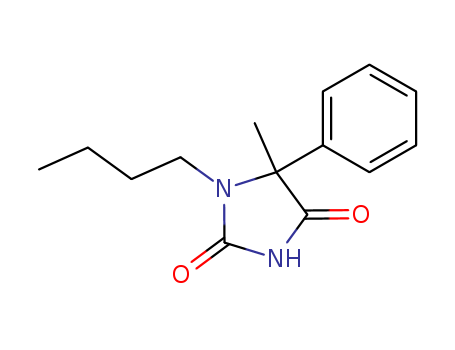 2,4-Imidazolidinedione,1-butyl-5-methyl-5-phenyl-