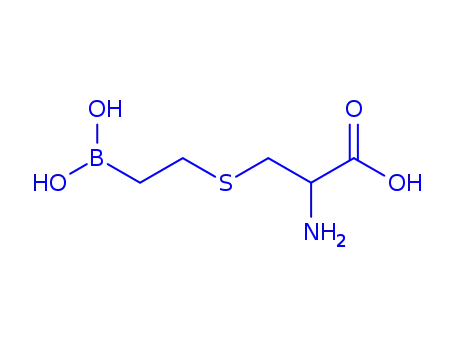 Molecular Structure of 63107-40-4 (S-(2-boronoethyl)-L-cysteine)