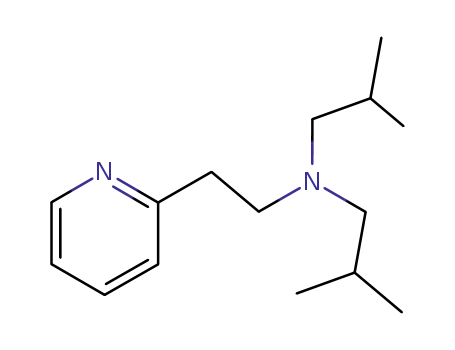2-methyl-N-(2-methylpropyl)-N-[2-(pyridin-2-yl)ethyl]propan-1-amine