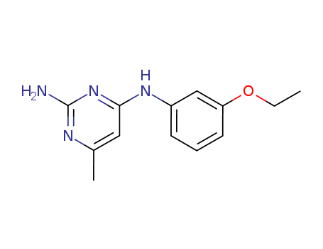2,4-Pyrimidinediamine,N4-(3-ethoxyphenyl)-6-methyl- cas  6303-40-8