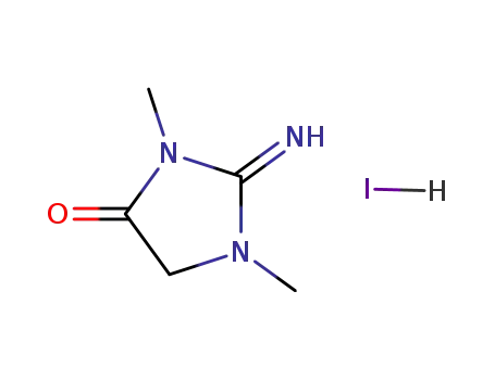 2-imino-1,3-dimethylimidazolidin-4-one hydroiodide