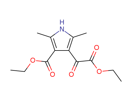 1H-Pyrrole-3-aceticacid, 4-(ethoxycarbonyl)-2,5-dimethyl-a-oxo-, ethyl ester cas  6315-17-9