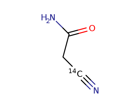 2-CYANOACETAMIDE, [CYANO-14C]